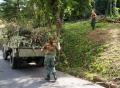 Members of the Serbian Armed Forces in "Spring Cleaning of Serbia" Campaign